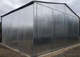 Garaże z blachy ocynkowej 27