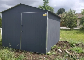 Garaże z blachy akrylowej 54