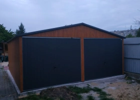 Garaże z blachy akrylowej 262