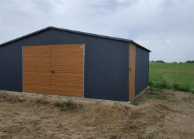 Garaże z blachy akrylowej 208