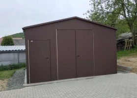 Garaże z blachy akrylowej 265