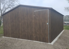 Garaże z blachy akrylowej 200