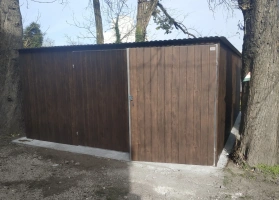 Garaże z blachy akrylowej 201