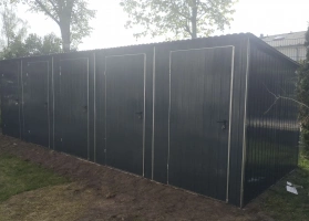 Garaże z blachy akrylowej 78