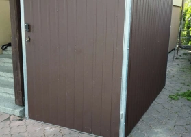 Garaże z blachy akrylowej 41