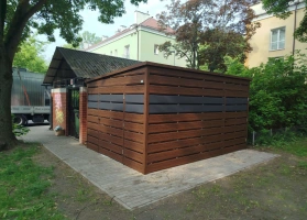 Wiaty śmietnikowe 408