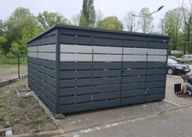 Wiaty śmietnikowe 125