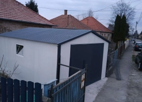 Garaże z blachy akrylowej 5