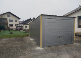 Garaże z blachy akrylowej 235