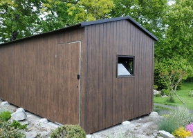 Garaże z blachy akrylowej 16