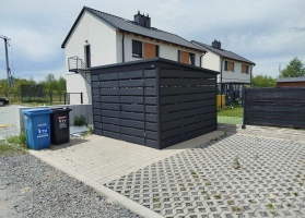 Wiaty śmietnikowe