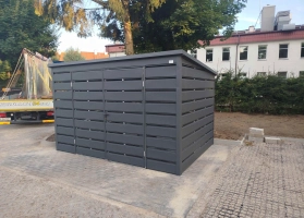 Wiaty śmietnikowe