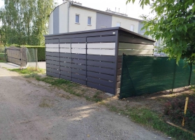 Wiaty śmietnikowe