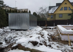 Garaże z blachy ocynkowej