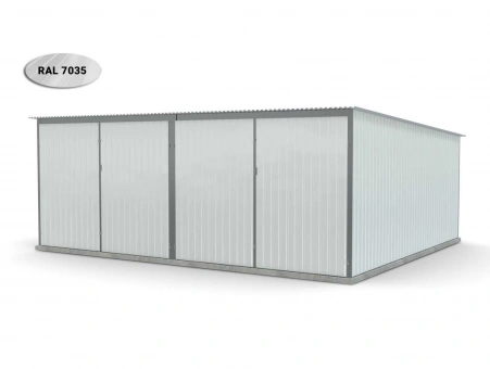 Garaż blaszany (podwójny) 10