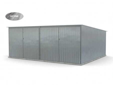 Garaż blaszany (podwójny) 2