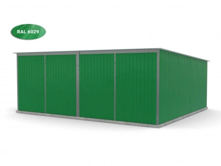 Garaż blaszany (podwójny) 7