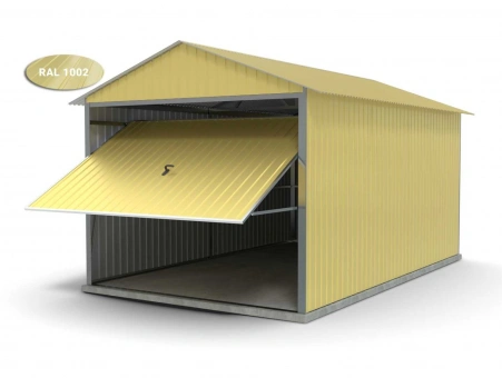 Garaż blaszany 12