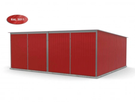 Garaż blaszany (podwójny) 3
