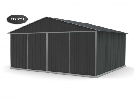 Garaż blaszany (podwójny) 13