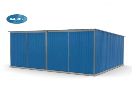 Garaż blaszany (podwójny) 9