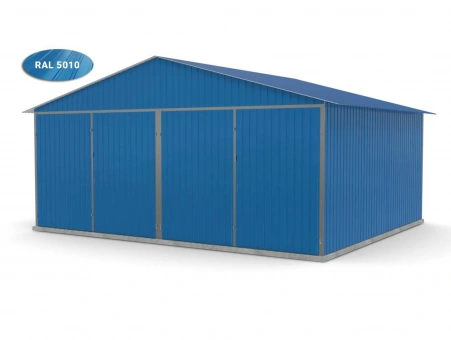 Garaż blaszany (podwójny) 9