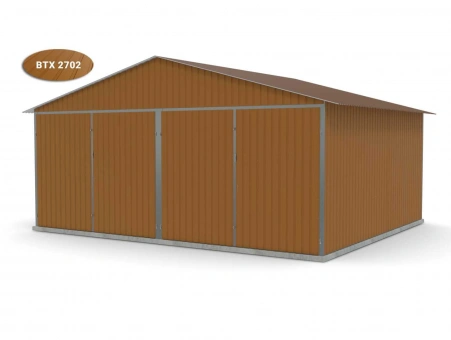 Garaż blaszany (podwójny) 17