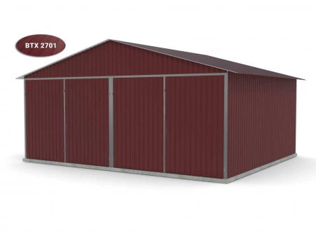 Garaż blaszany (podwójny) 15