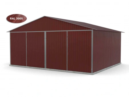 Garaż blaszany (podwójny) 6