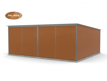 Garaż blaszany (podwójny) 5