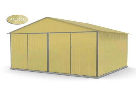 Garaż blaszany (podwójny) 12