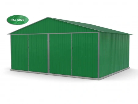 Garaż blaszany (podwójny) 7