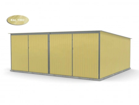 Garaż blaszany (podwójny) 12