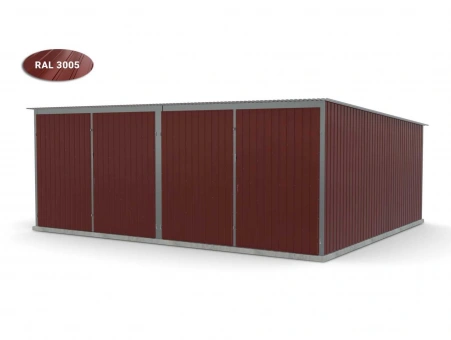 Garaż blaszany (podwójny) 6