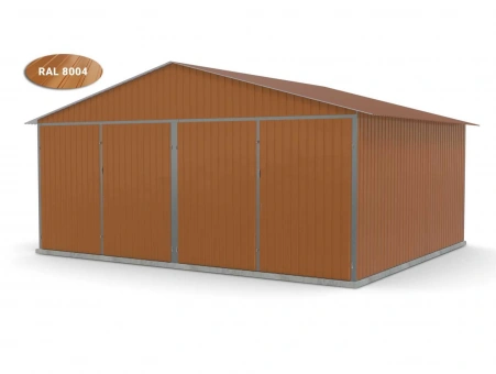 Garaż blaszany (podwójny) 5