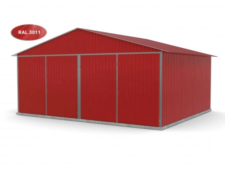 Garaż blaszany (podwójny) 3