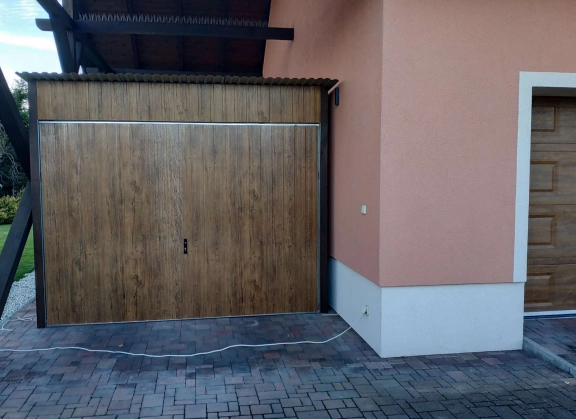 Garaże z blachy akrylowej 118