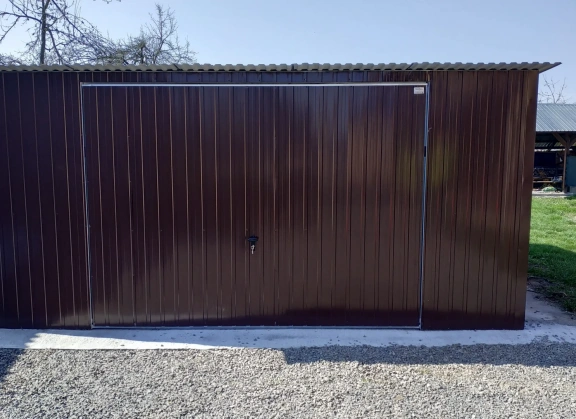 Garaże z blachy akrylowej 197