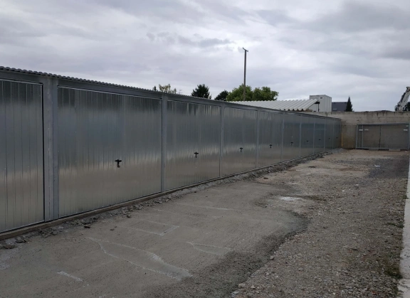 Garaże z blachy ocynkowej 29