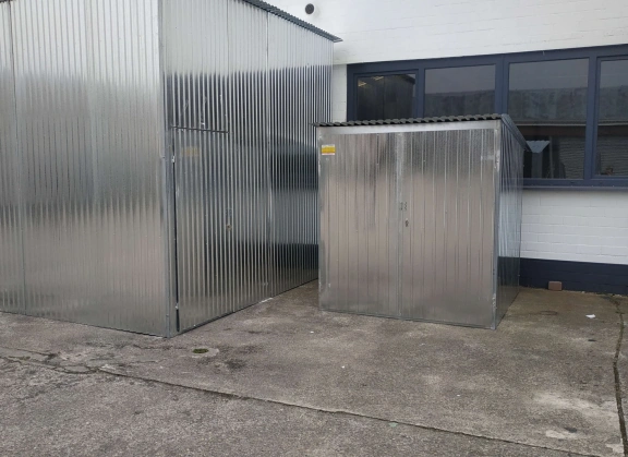 Garaże z blachy ocynkowej 2