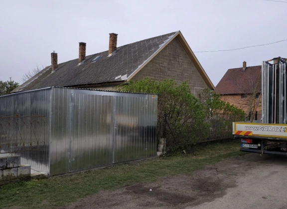 Garaże z blachy ocynkowej 3