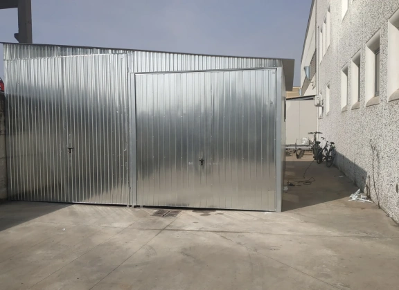 Garaże z blachy ocynkowej 46