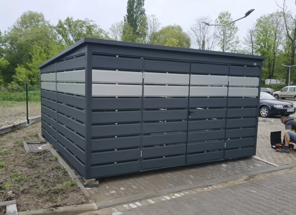 Wiaty śmietnikowe 125